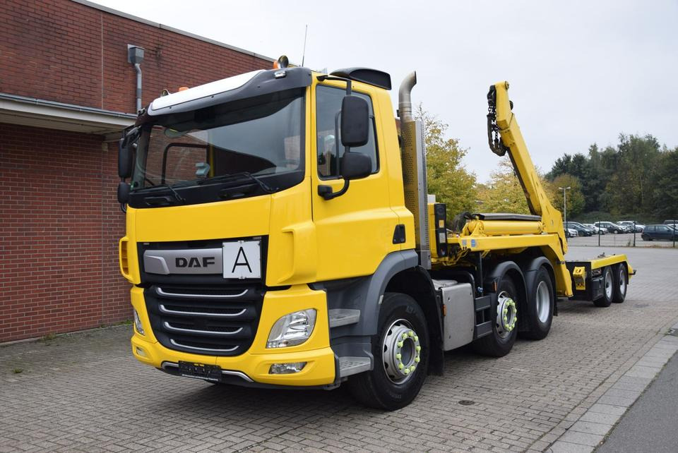 DAF  CF 450 Meiller Absetzkip. Vorlauf. Lenk Funk - Portaalarmsysteem vrachtwagen: afbeelding 1 DAF  CF 450 Meiller Absetzkip. Vorlauf. Lenk Funk - Portaalarmsysteem vrachtwagen: afbeelding 1