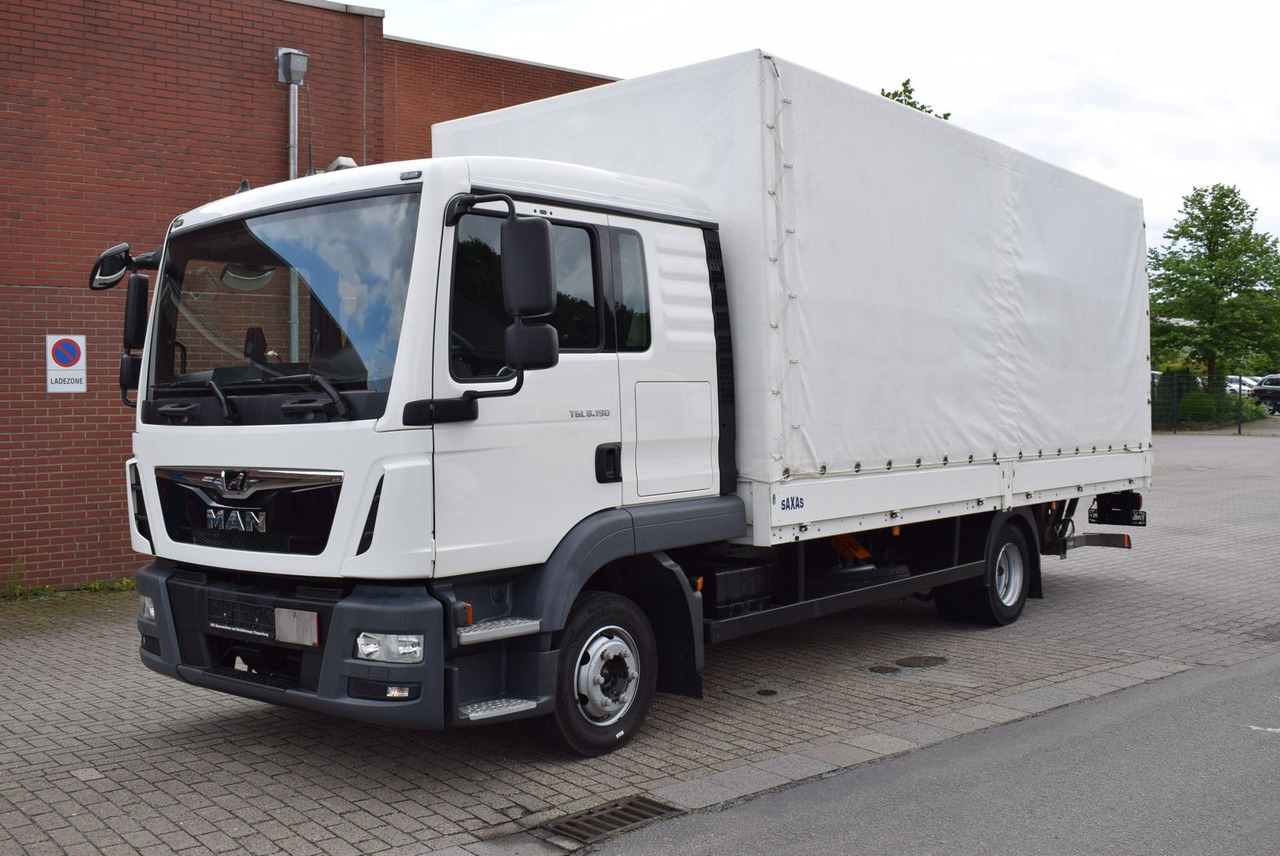 MAN TGL 8.190 Pritsche Plane LBW Tempomat Klima - Schuifzeilen bestelwagen: afbeelding 1 MAN TGL 8.190 Pritsche Plane LBW Tempomat Klima - Schuifzeilen bestelwagen: afbeelding 1