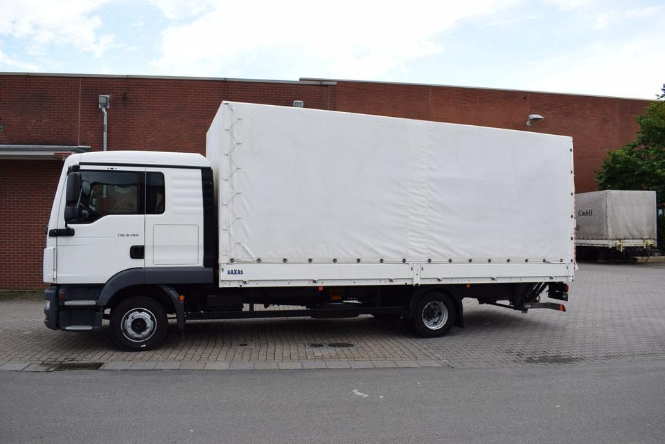 MAN TGL 8.190 Pritsche Plane LBW Tempomat Klima - Schuifzeilen vrachtwagen: afbeelding 3 MAN TGL 8.190 Pritsche Plane LBW Tempomat Klima - Schuifzeilen vrachtwagen: afbeelding 3