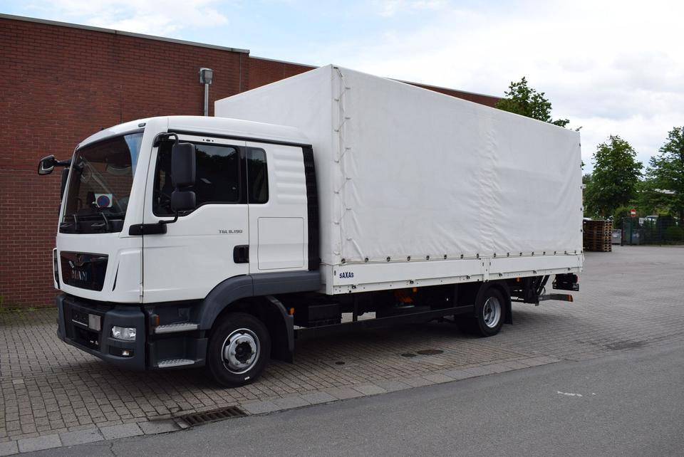MAN TGL 8.190 Pritsche Plane LBW Tempomat Klima - Schuifzeilen vrachtwagen: afbeelding 2 MAN TGL 8.190 Pritsche Plane LBW Tempomat Klima - Schuifzeilen vrachtwagen: afbeelding 2