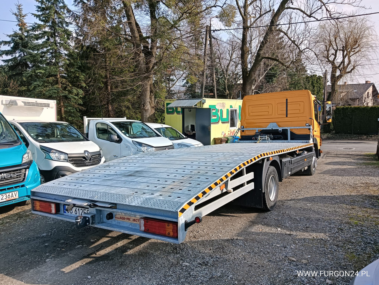 MERCEDES ATEGO 1018 POMOC DROGOWA LAWETA NR 665 - Autovrachtwagen vrachtwagen: afbeelding 4 MERCEDES ATEGO 1018 POMOC DROGOWA LAWETA NR 665 - Autovrachtwagen vrachtwagen: afbeelding 4