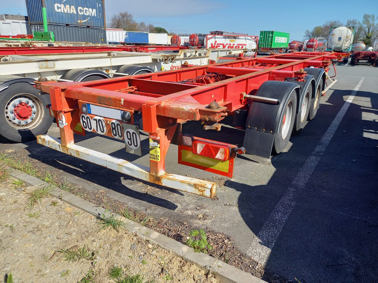 FRUEHAUF - Containertransporter/ Wissellaadbak oplegger: afbeelding 2 FRUEHAUF - Containertransporter/ Wissellaadbak oplegger: afbeelding 2