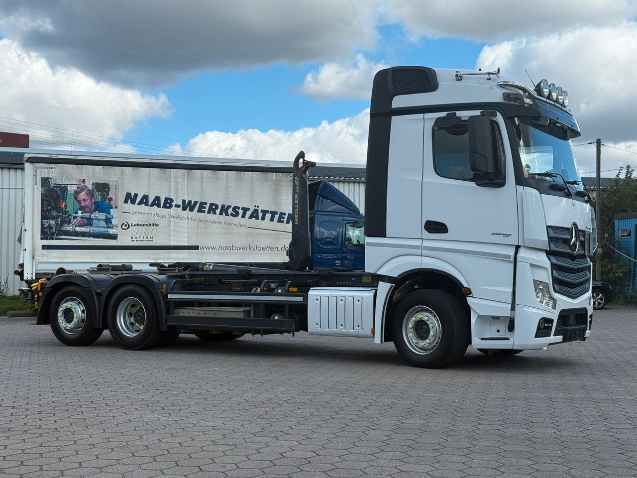 Mercedes-Benz Actros 2548 Meiller+ Funk+6x2 - Haakarmsysteem vrachtwagen: afbeelding 3 Mercedes-Benz Actros 2548 Meiller+ Funk+6x2 - Haakarmsysteem vrachtwagen: afbeelding 3