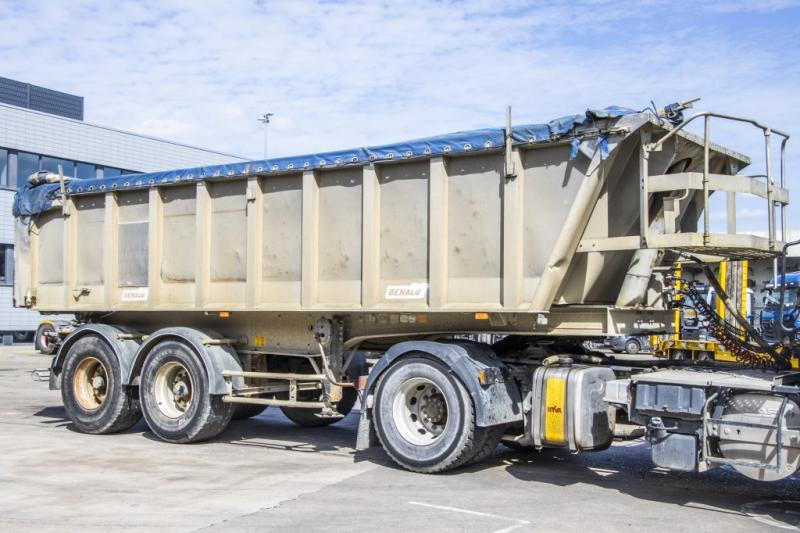 Benalu ALU + 2X BLAD/BLAD-SPRING-STEEL - Kipper oplegger: afbeelding 2 Benalu ALU + 2X BLAD/BLAD-SPRING-STEEL - Kipper oplegger: afbeelding 2