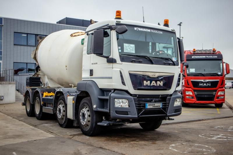 MAN TGS 32.360 BB+E6+MIXER 9M³ - Betonmixer: afbeelding 3 MAN TGS 32.360 BB+E6+MIXER 9M³ - Betonmixer: afbeelding 3