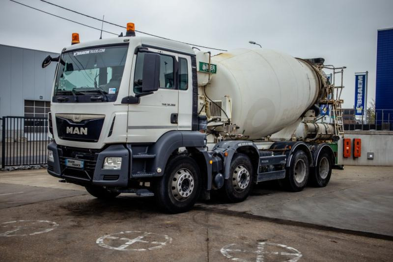 MAN TGS 32.360 BB+E6+MIXER 9M³ - Betonmixer: afbeelding 1 MAN TGS 32.360 BB+E6+MIXER 9M³ - Betonmixer: afbeelding 1