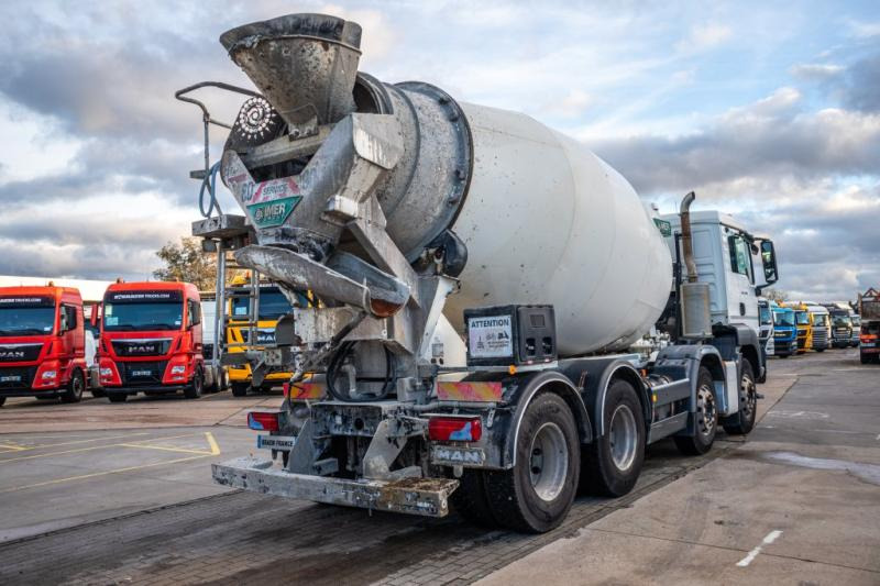 MAN TGS 32.360 BB+ MIXER 9M³ - Betonmixer: afbeelding 3 MAN TGS 32.360 BB+ MIXER 9M³ - Betonmixer: afbeelding 3
