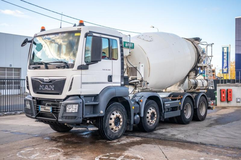 MAN TGS 32.360 BB+ MIXER 9M³ - Betonmixer: afbeelding 1 MAN TGS 32.360 BB+ MIXER 9M³ - Betonmixer: afbeelding 1