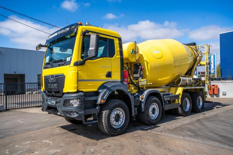 MAN TGS 35.470 BB +STETTER 9m3 - Betonmixer: afbeelding 1 MAN TGS 35.470 BB +STETTER 9m3 - Betonmixer: afbeelding 1