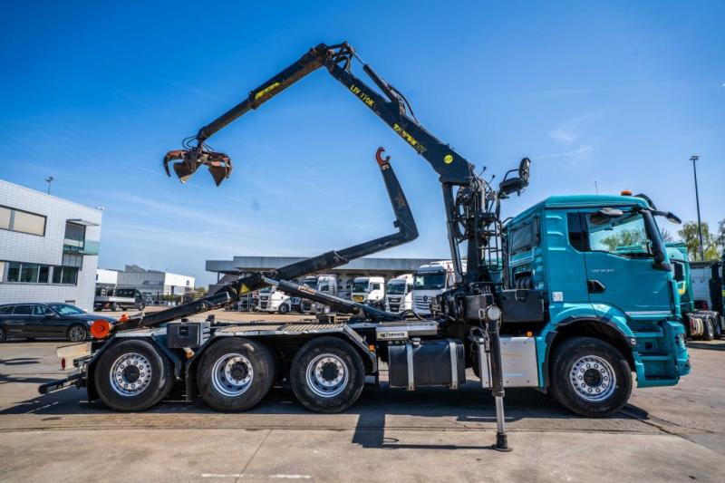 MAN TGS 35.510 8X4-4 BL + TAJFUN L170 K - Haakarmsysteem vrachtwagen, Kraanwagen: afbeelding 3 MAN TGS 35.510 8X4-4 BL + TAJFUN L170 K - Haakarmsysteem vrachtwagen, Kraanwagen: afbeelding 3
