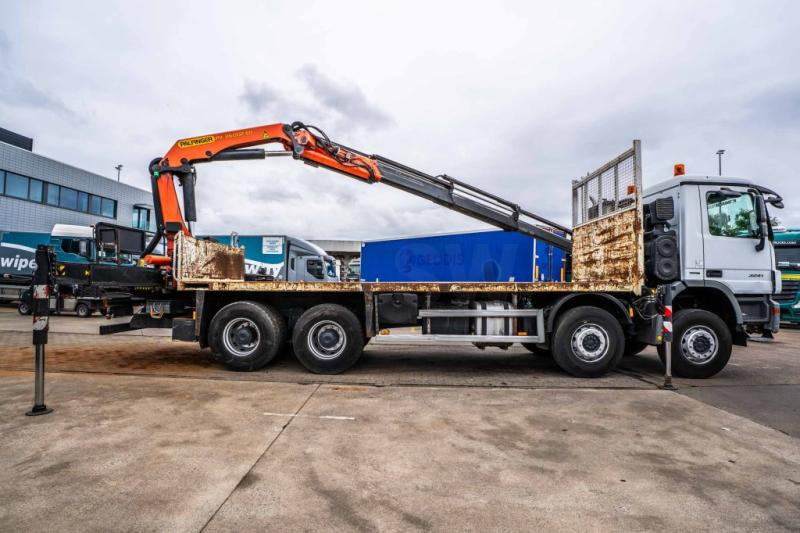 Mercedes ACTROS 3241-MP3 +PALFINGER 26 t/m-5XHYDR. - Vrachtwagen met open laadbak, Kraanwagen: afbeelding 3 Mercedes ACTROS 3241-MP3 +PALFINGER 26 t/m-5XHYDR. - Vrachtwagen met open laadbak, Kraanwagen: afbeelding 3
