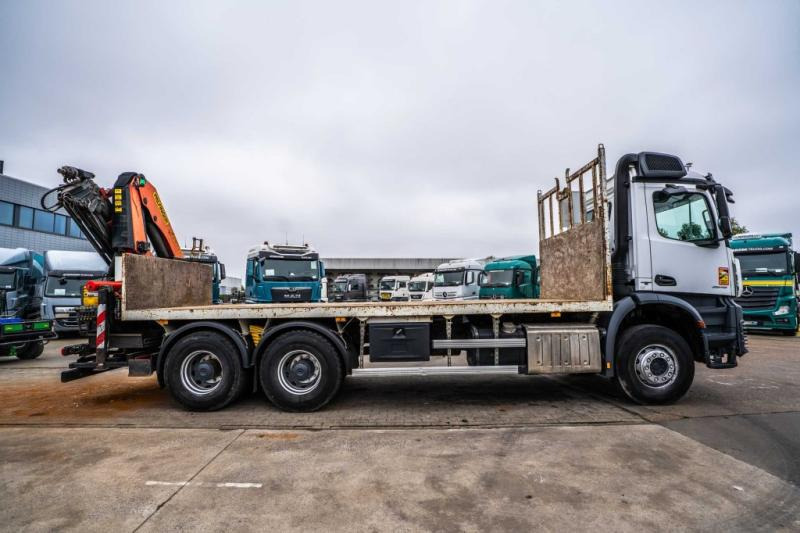 Mercedes AROCS 2648 + PALFINGER 23 T/M + 5 EXT - Vrachtwagen met open laadbak, Kraanwagen: afbeelding 3 Mercedes AROCS 2648 + PALFINGER 23 T/M + 5 EXT - Vrachtwagen met open laadbak, Kraanwagen: afbeelding 3