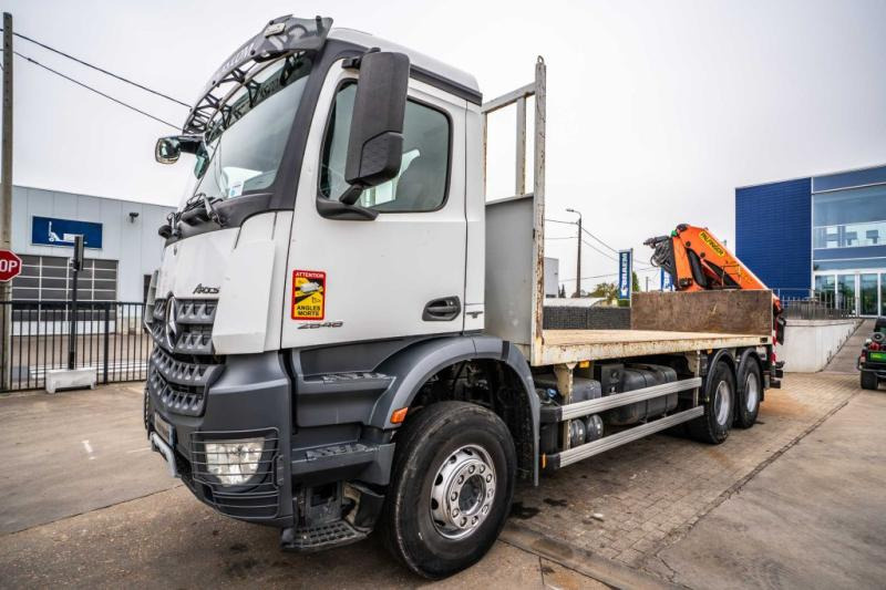 Mercedes AROCS 2648 + PALFINGER 23 T/M + 5 EXT - Vrachtwagen met open laadbak, Kraanwagen: afbeelding 1 Mercedes AROCS 2648 + PALFINGER 23 T/M + 5 EXT - Vrachtwagen met open laadbak, Kraanwagen: afbeelding 1