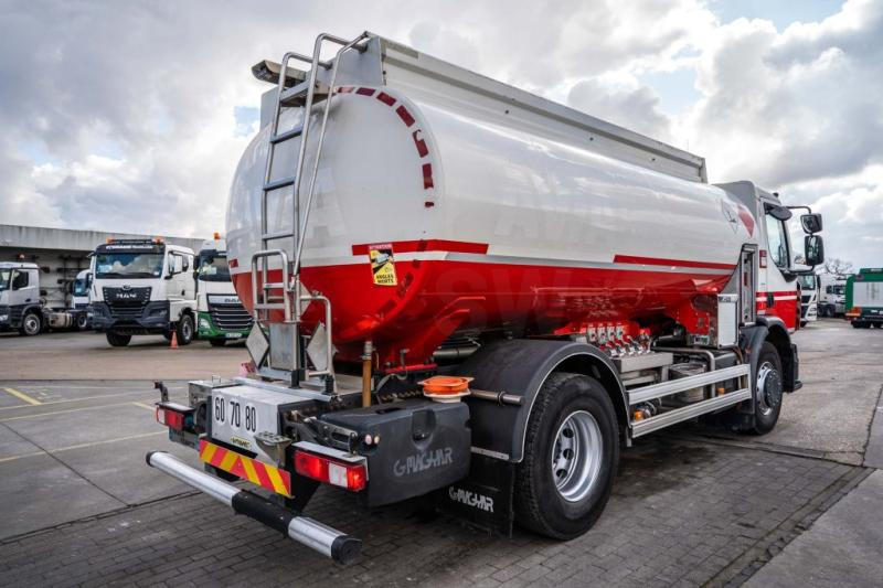 Renault D 198 WIDE 340+ALU MAGYAR/5 COMP + 13.200L - Tankwagen: afbeelding 4 Renault D 198 WIDE 340+ALU MAGYAR/5 COMP + 13.200L - Tankwagen: afbeelding 4
