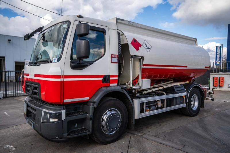 Renault D 198 WIDE 340+ALU MAGYAR/5 COMP + 13.200L - Tankwagen: afbeelding 1 Renault D 198 WIDE 340+ALU MAGYAR/5 COMP + 13.200L - Tankwagen: afbeelding 1