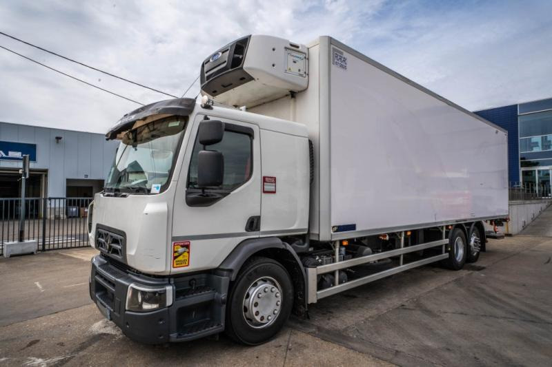 Renault D WIDE 380 DXI +CARRIER 1250 MT+DHOLLANDIA - Koelwagen vrachtwagen: afbeelding 1 Renault D WIDE 380 DXI +CARRIER 1250 MT+DHOLLANDIA - Koelwagen vrachtwagen: afbeelding 1