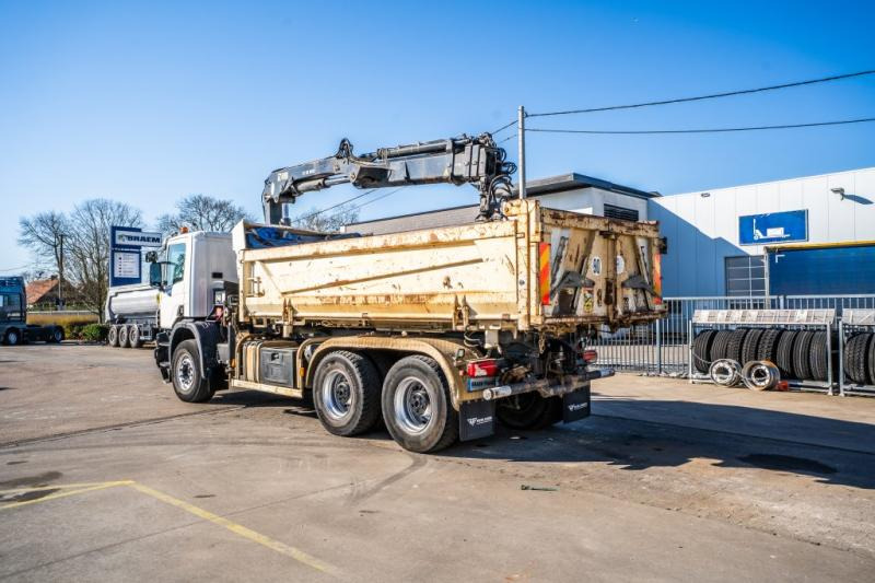Kipper vrachtwagen, Kraanwagen Scania P 400 // BIBENNE // GRUE HIAB 16 t/m // RETARDER: afbeelding 7