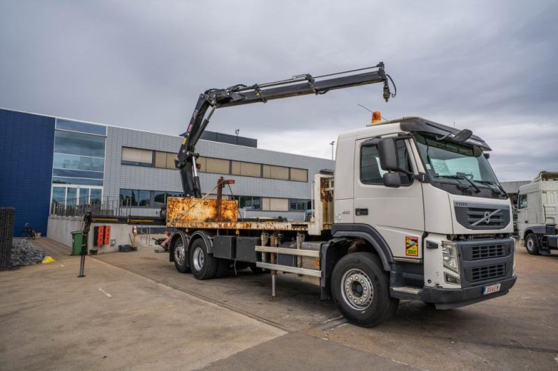 Volvo FM 410 DXI -6X2+HIAB 24 T/m/2x - Vrachtwagen met open laadbak, Kraanwagen: afbeelding 2 Volvo FM 410 DXI -6X2+HIAB 24 T/m/2x - Vrachtwagen met open laadbak, Kraanwagen: afbeelding 2
