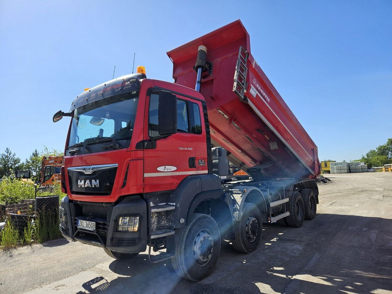 MAN TGS 41.480 8x8 - Tipper - Kipper vrachtwagen: afbeelding 3 MAN TGS 41.480 8x8 - Tipper - Kipper vrachtwagen: afbeelding 3