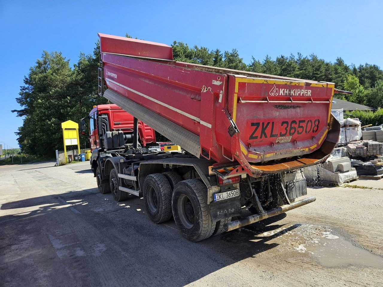 MAN TGS 41.480 8x8 - Tipper - Kipper vrachtwagen: afbeelding 4 MAN TGS 41.480 8x8 - Tipper - Kipper vrachtwagen: afbeelding 4