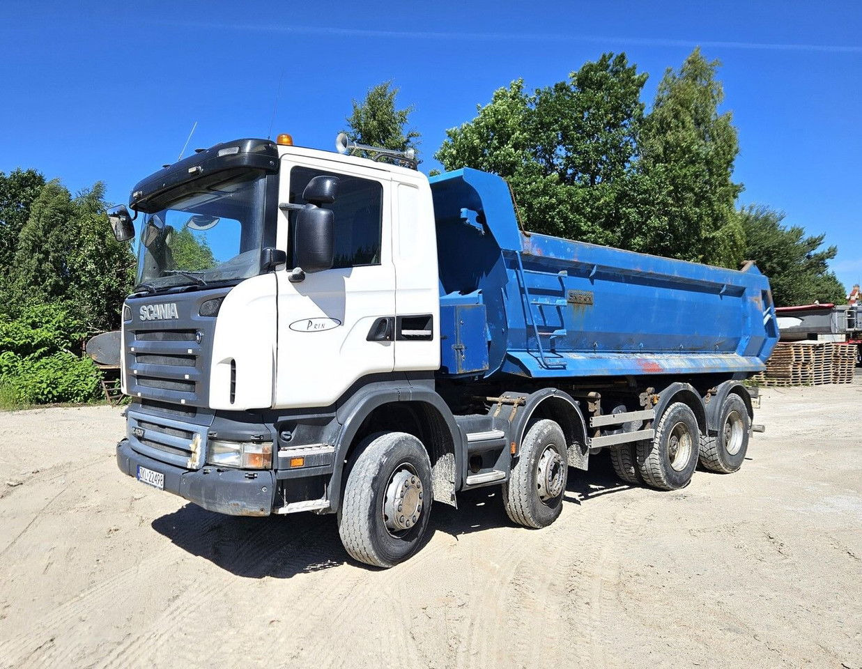 Scania R420 - Kipper vrachtwagen: afbeelding 1 Scania R420 - Kipper vrachtwagen: afbeelding 1