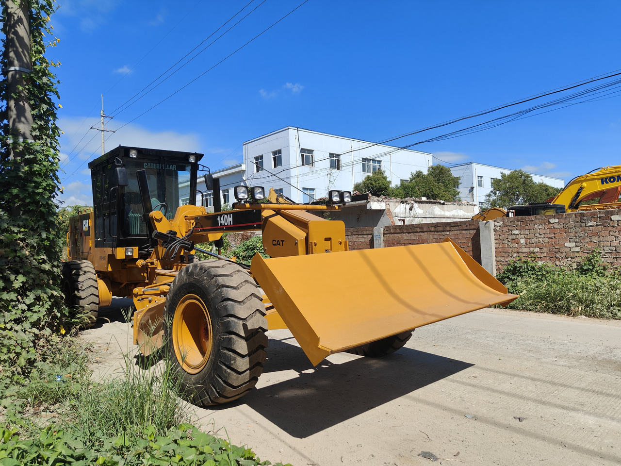 CATERPILLAR 140h with blade used cat motor grader 140k 140h 140g - Grader: afbeelding 3 CATERPILLAR 140h with blade used cat motor grader 140k 140h 140g - Grader: afbeelding 3