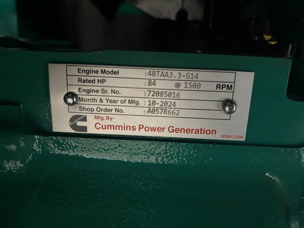 Nieuw Industrie generator Cummins C66D5EQ - 66 kVA Generator - DPX-18507-Q: afbeelding 8