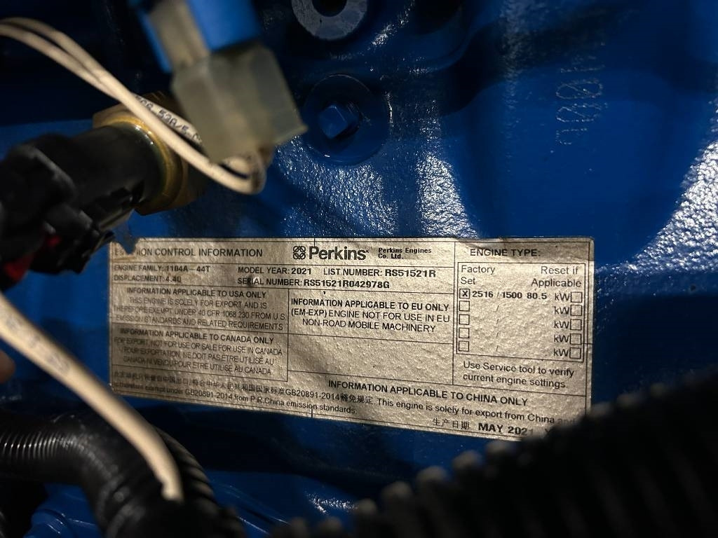 Industrie generator FG Wilson P88-3 - Alternator broken - Genset - DPX-12653: afbeelding 12