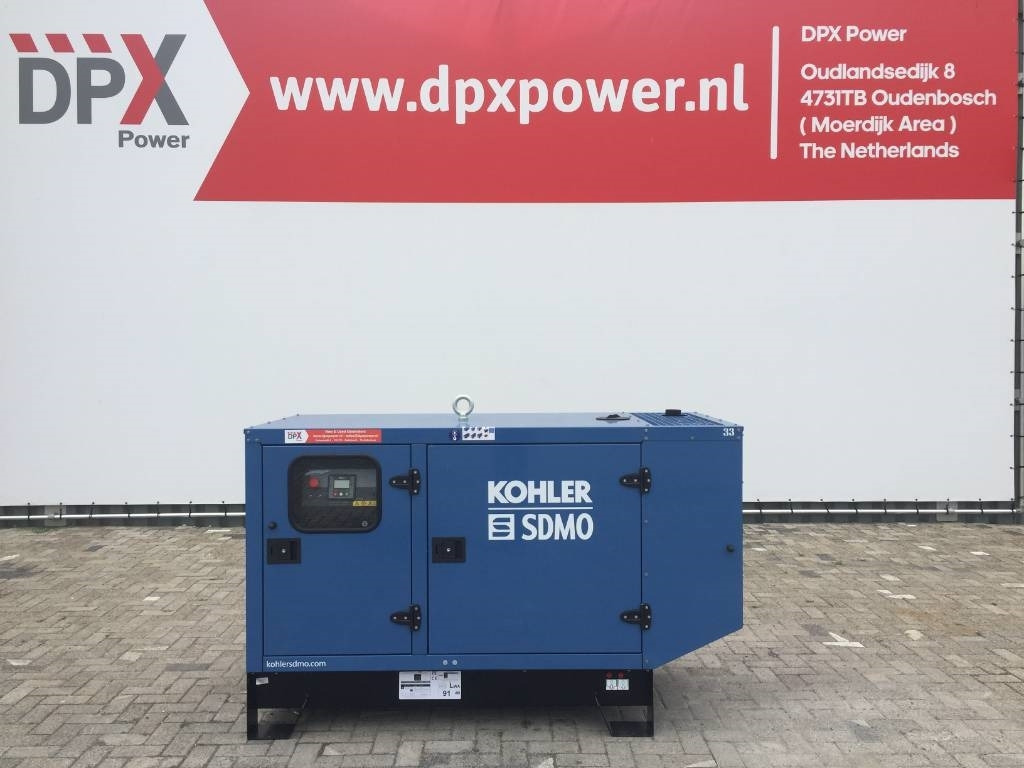 Sdmo J33 - 33 kVA Generator - DPX-17101 - Industrie generator: afbeelding 1 Sdmo J33 - 33 kVA Generator - DPX-17101 - Industrie generator: afbeelding 1