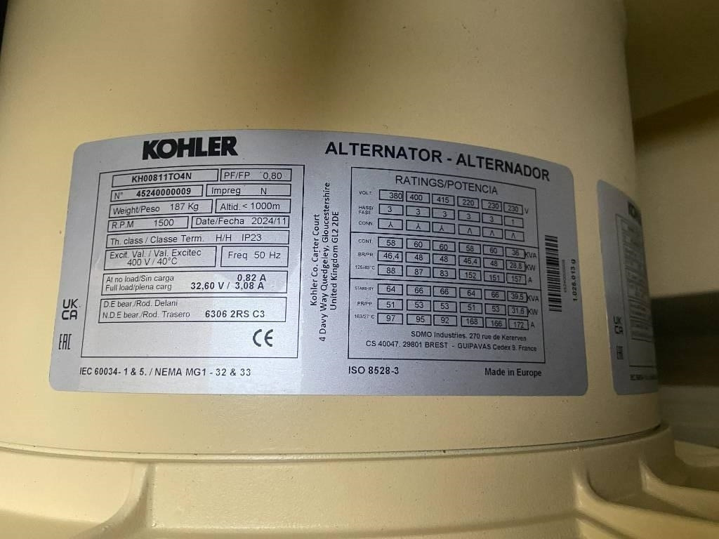 Nieuw Industrie generator Sdmo J66 - 66 kVA Generator - DPX-17103: afbeelding 15