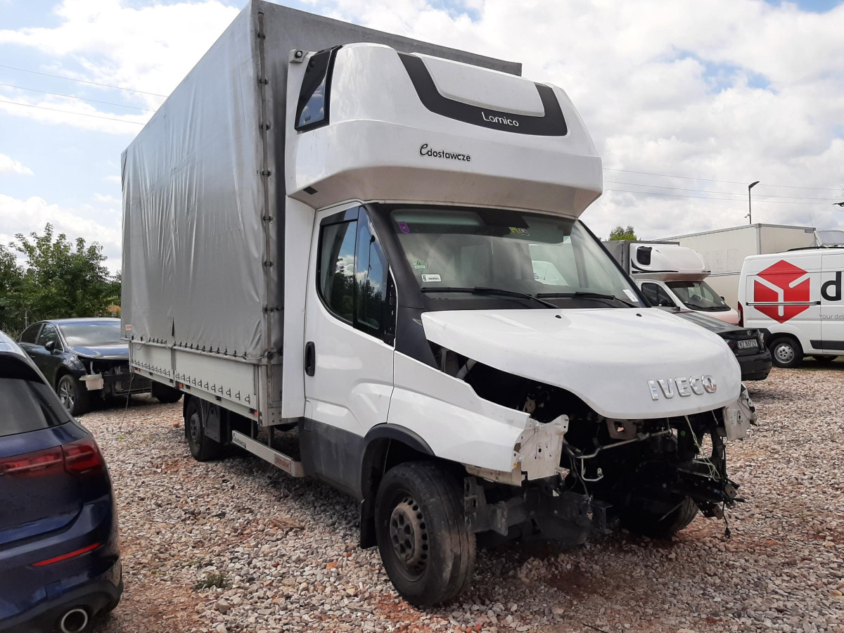 IVECO DAILY PLANDEKA - Schuifzeilen bestelwagen: afbeelding 1 IVECO DAILY PLANDEKA - Schuifzeilen bestelwagen: afbeelding 1