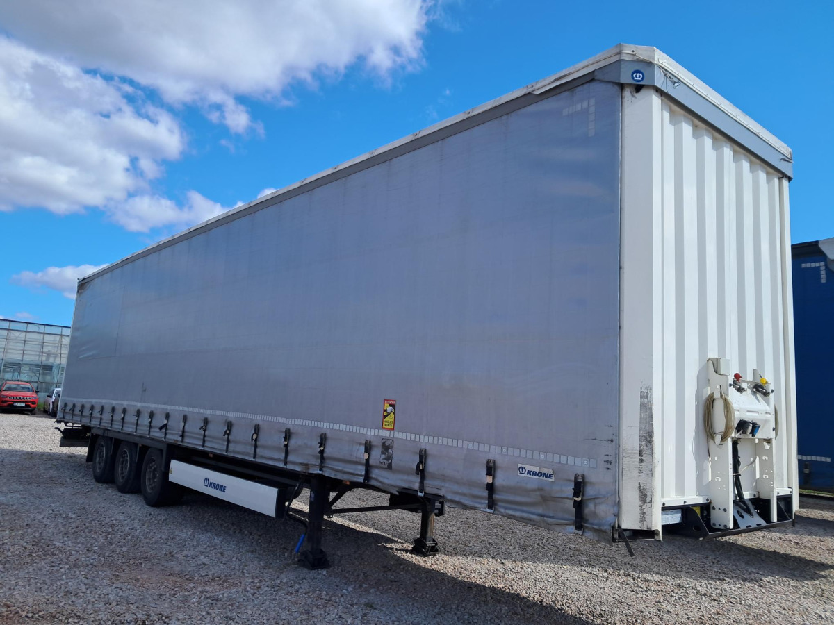 KRONE SD KURTYNOWA - Aanhangwagen met huif: afbeelding 1 KRONE SD KURTYNOWA - Aanhangwagen met huif: afbeelding 1