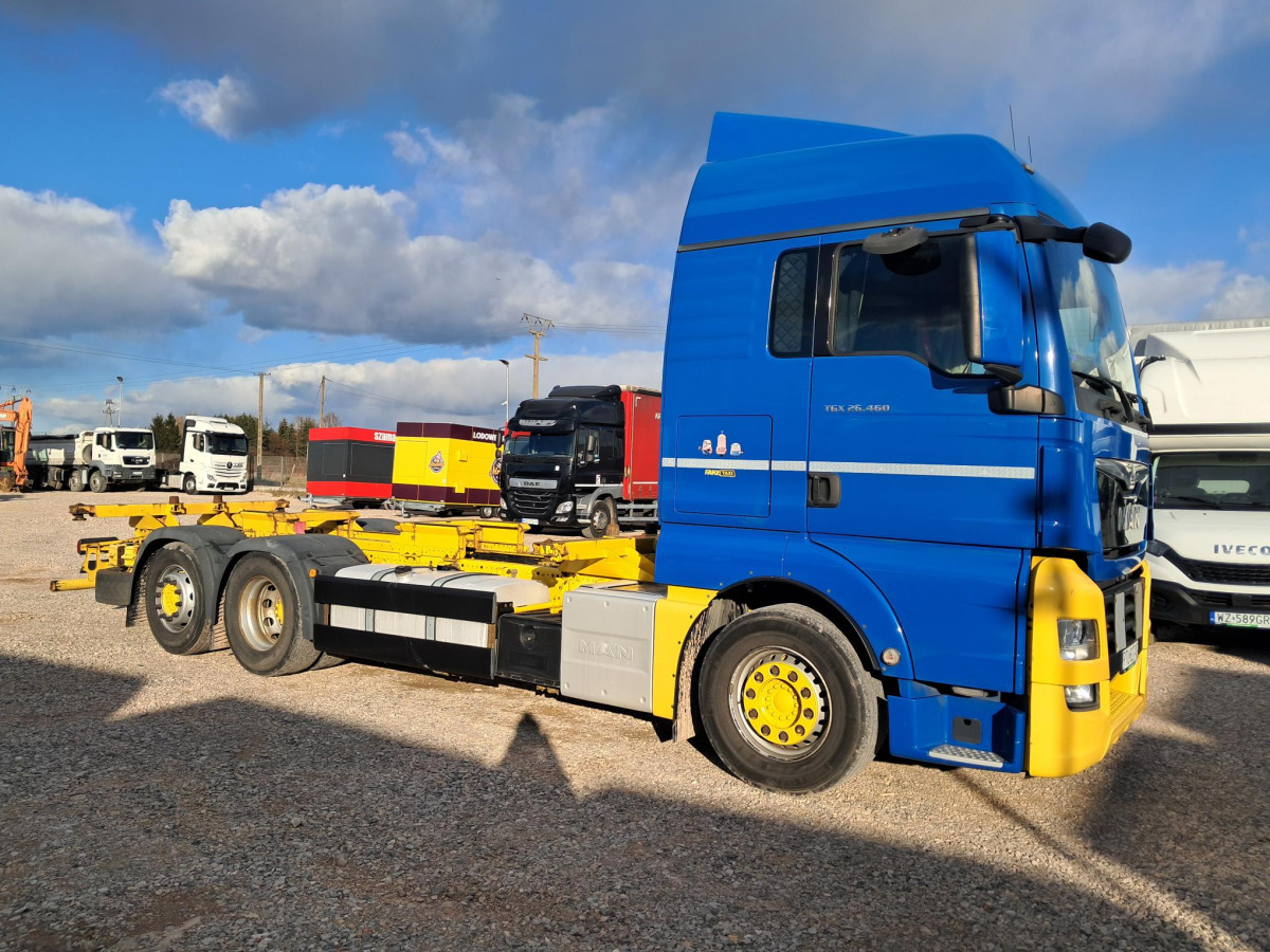 MAN TGX 26.460 BDF - Containertransporter/ Wissellaadbak vrachtwagen: afbeelding 1 MAN TGX 26.460 BDF - Containertransporter/ Wissellaadbak vrachtwagen: afbeelding 1
