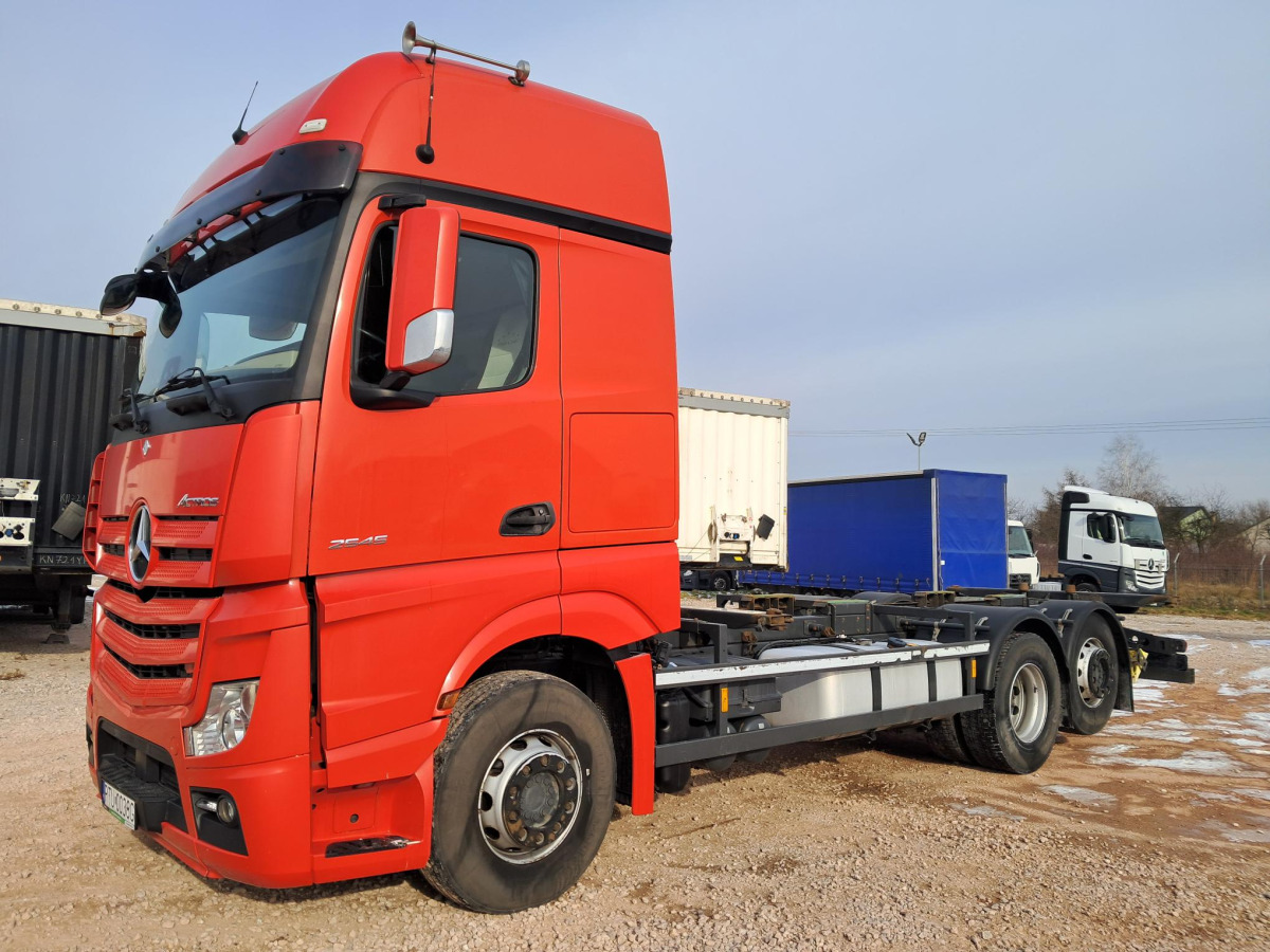 MERCEDES BENZ ACTROS BDF - Containertransporter/ Wissellaadbak vrachtwagen: afbeelding 3 MERCEDES BENZ ACTROS BDF - Containertransporter/ Wissellaadbak vrachtwagen: afbeelding 3