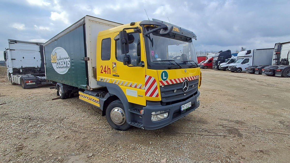 MERCEDES BENZ ATEGO SPECJALISTYCZNY - Schuifzeilen vrachtwagen: afbeelding 1 MERCEDES BENZ ATEGO SPECJALISTYCZNY - Schuifzeilen vrachtwagen: afbeelding 1