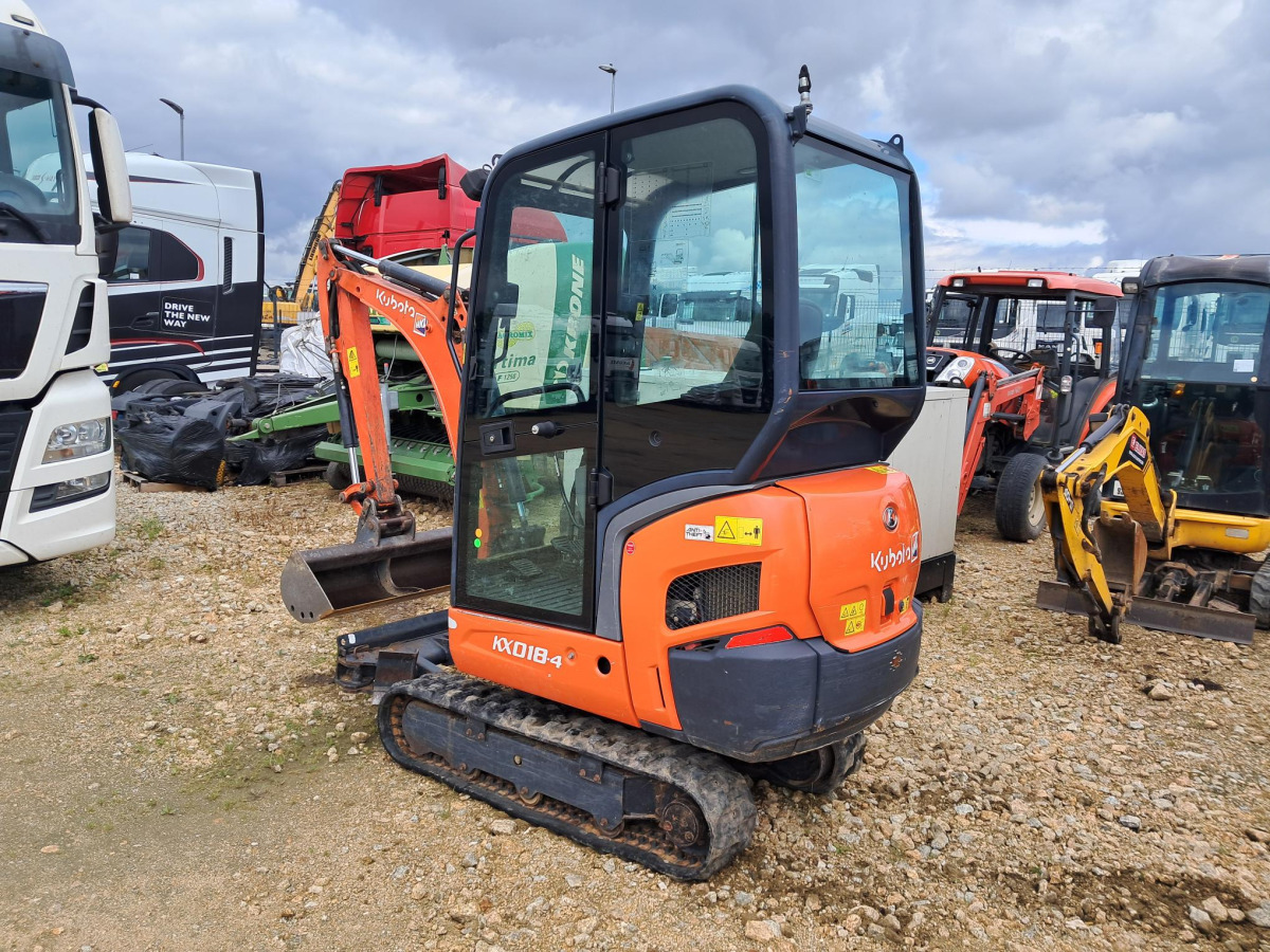 Minikoparka gąsienicowa - KUBOTA KX018-4 - Minigraafmachine: afbeelding 5 Minikoparka gąsienicowa - KUBOTA KX018-4 - Minigraafmachine: afbeelding 5