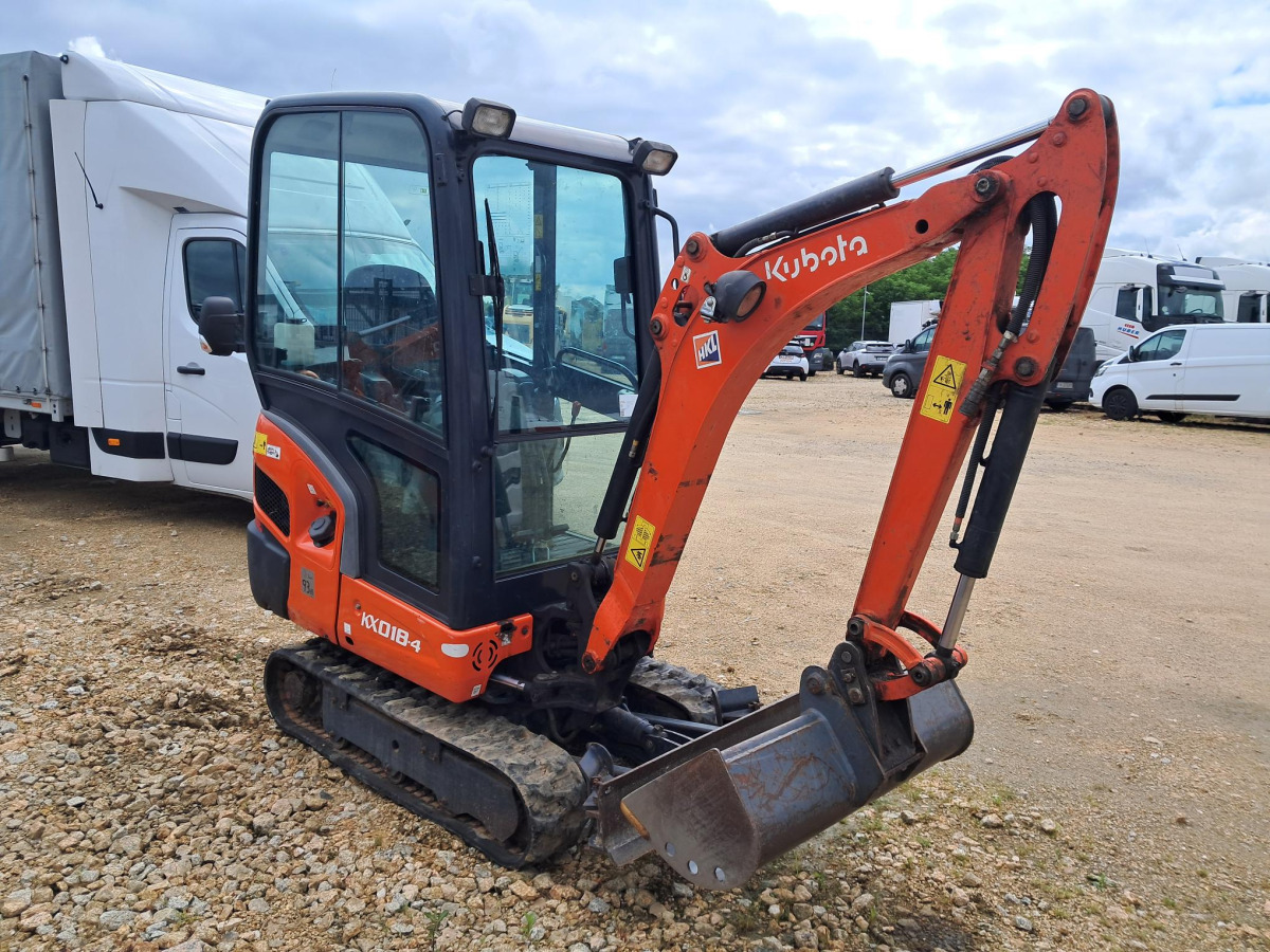 Minikoparka gąsienicowa - KUBOTA KX018-4 - Minigraafmachine: afbeelding 1 Minikoparka gąsienicowa - KUBOTA KX018-4 - Minigraafmachine: afbeelding 1
