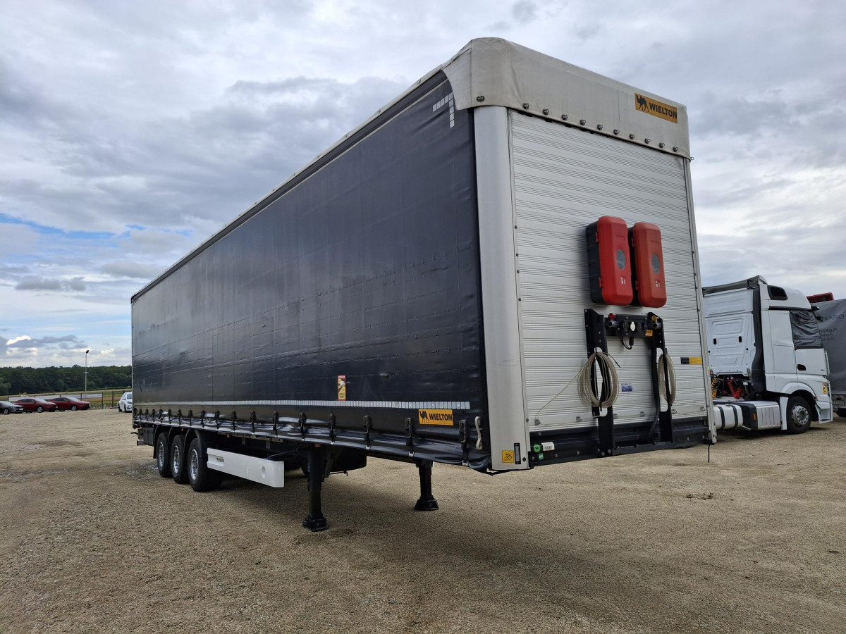 WIELTON NS 3 KURTYNOWA - Aanhangwagen met huif: afbeelding 1 WIELTON NS 3 KURTYNOWA - Aanhangwagen met huif: afbeelding 1