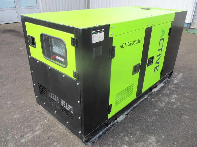 Active ACT-58/380AE , New Diesel generator , 48 KVA , 3 Phase , 2 Pieces in stock - Industrie generator: afbeelding 1 Active ACT-58/380AE , New Diesel generator , 48 KVA , 3 Phase , 2 Pieces in stock - Industrie generator: afbeelding 1