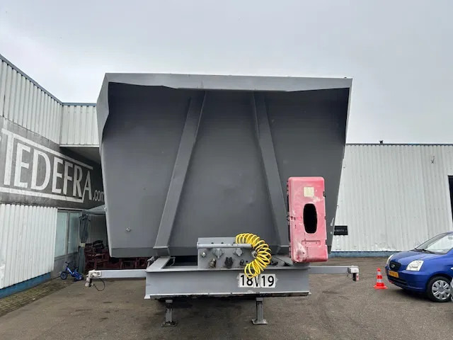Kipper oplegger CIF 2 Axle Steel Tipper , Spring Suspension , Drum Brakes: afbeelding 8