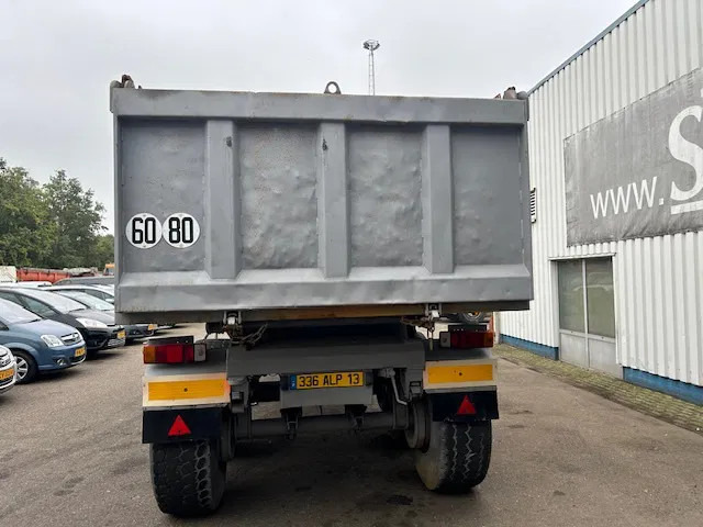 Kipper oplegger CIF 2 Axle Steel Tipper , Spring Suspension , Drum Brakes: afbeelding 9