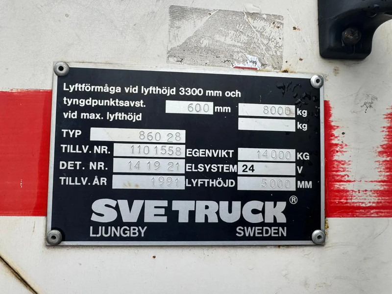 Diesel heftruck Svetruck 860-28 Pneumatic Tire Forklift: afbeelding 10