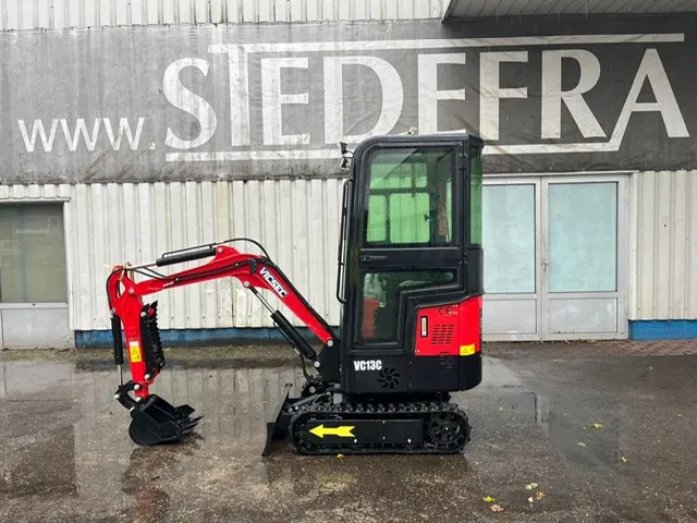VICSEC VC 13 C , Mini Excavator , Close cabine , 2 pieces in stock - Minigraafmachine: afbeelding 2 VICSEC VC 13 C , Mini Excavator , Close cabine , 2 pieces in stock - Minigraafmachine: afbeelding 2
