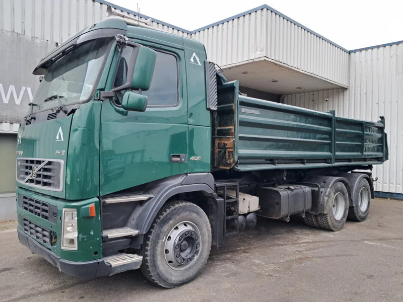 Volvo FH 12 - 460 , 6x2 , 3 Way Tipper, Spring Suspension , Manual Gearbox, Airco - Kipper vrachtwagen: afbeelding 1 Volvo FH 12 - 460 , 6x2 , 3 Way Tipper, Spring Suspension , Manual Gearbox, Airco - Kipper vrachtwagen: afbeelding 1