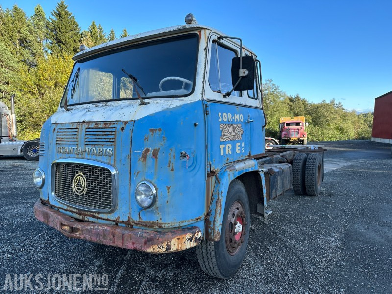 Chassis vrachtwagen 1968 Scania Vabis LB76 - Reparasjonsobjekt: afbeelding 1