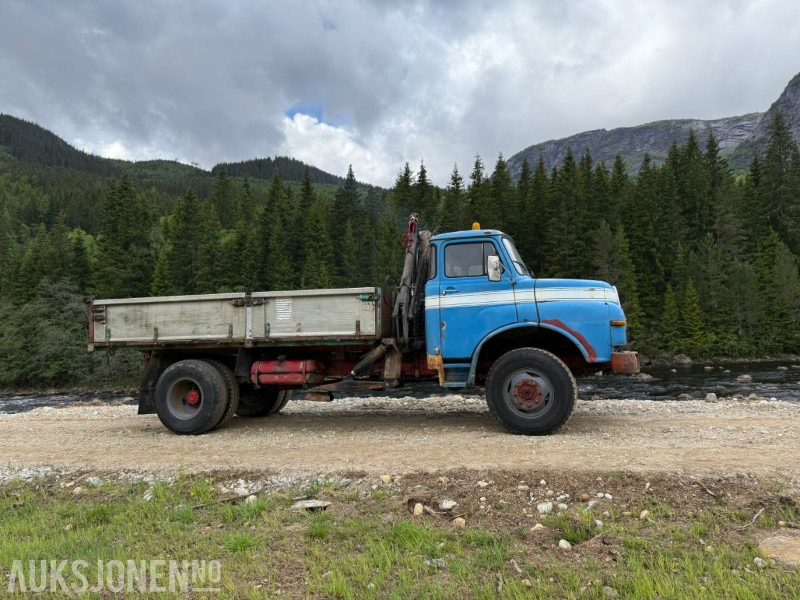 1973 Kranbil - MAN 8.168 HA, 4x4, Plan med tipp - Kraanwagen: afbeelding 4 1973 Kranbil - MAN 8.168 HA, 4x4, Plan med tipp - Kraanwagen: afbeelding 4