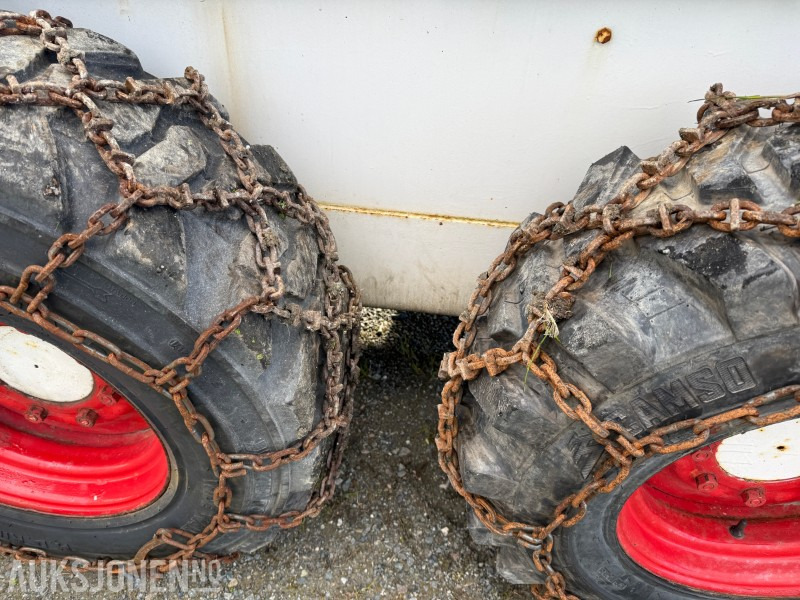 1986 Bobcat 843 kompaktlaster med skuffe og gaffler - Schranklader: afbeelding 5 1986 Bobcat 843 kompaktlaster med skuffe og gaffler - Schranklader: afbeelding 5