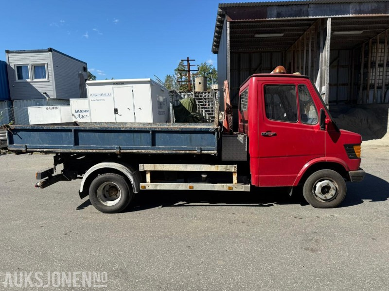 1991 Mercedes-Benz 410D Palfinger Kran-Meiller-tippkasse Rep Objekt - Kraanwagen: afbeelding 4 1991 Mercedes-Benz 410D Palfinger Kran-Meiller-tippkasse Rep Objekt - Kraanwagen: afbeelding 4