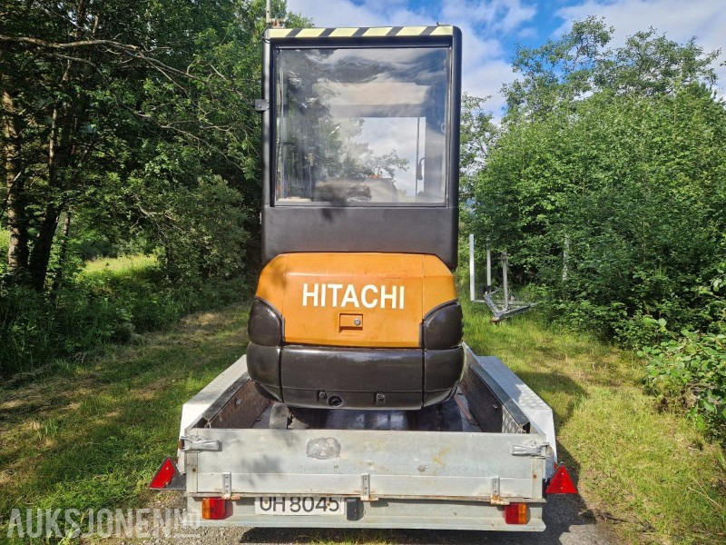 1996 Fiat-Hitachi FH15.2 Minigraver med gripeklo, pigghammer, 3 skuffer og Tysse maskinhenger MVA-FRI - Minigraafmachine: afbeelding 4 1996 Fiat-Hitachi FH15.2 Minigraver med gripeklo, pigghammer, 3 skuffer og Tysse maskinhenger MVA-FRI - Minigraafmachine: afbeelding 4