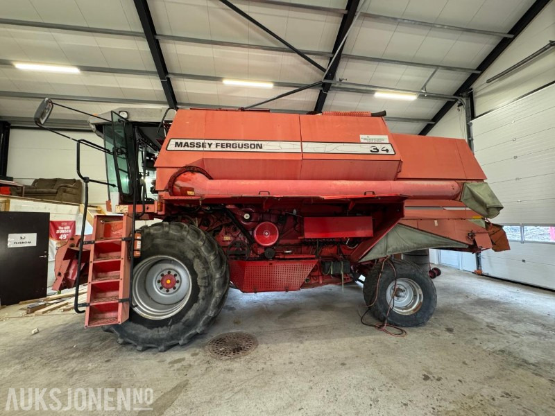1996 Massey Ferguson MF 34 skurtresker - Maaidorser: afbeelding 2 1996 Massey Ferguson MF 34 skurtresker - Maaidorser: afbeelding 2